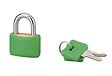 COTEKA - Cadenas laiton color 30mm anse acier 2 clés - vignette