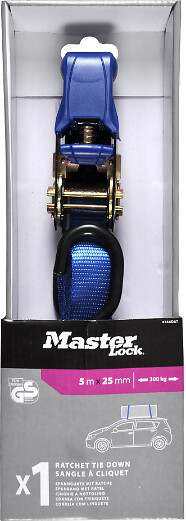 MASTER LOCK - Sangle d arrimage 5m x 25mm - large