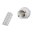 ZENITECH - 4 douilles B22 Nylon + 1 barrette de connexion 4mm2 - vignette