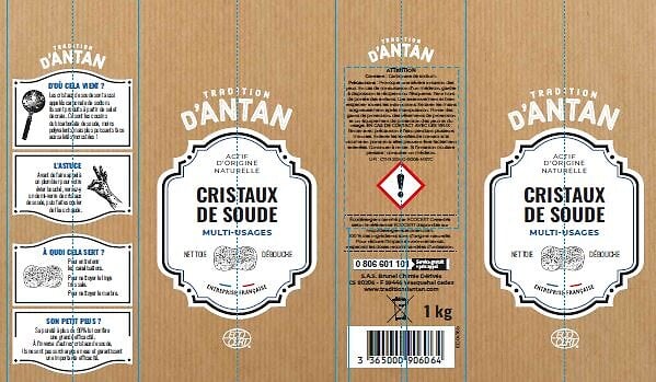 TRADITION - Cristaux de soude tradition d'antan - 1kg - large