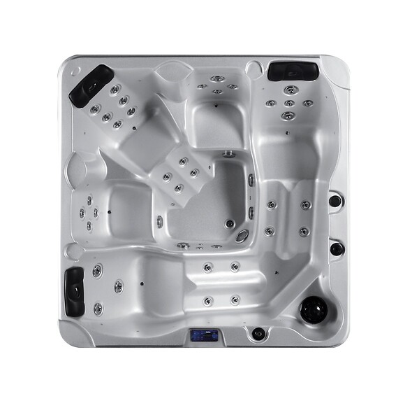 WATERCLIP - Spa Rigide 5 Places - 200 X 200 X 95 Cm Luxa - large