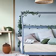 DULUX VALENTINE - Aérosol Color Touch - Bleu gris - Satin - 400ml - vignette