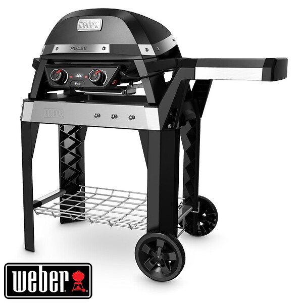 WEBER - Pulse 2000 avec chariot barbecue électrique - large