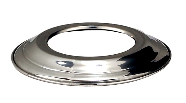 Rosace aluminium diamètre 120mm - large