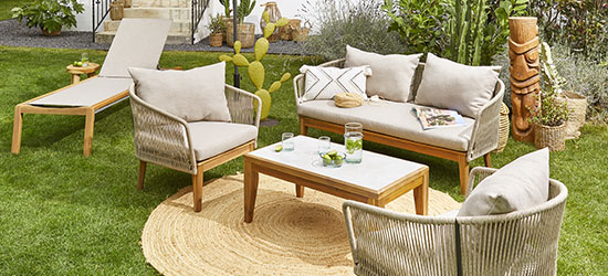 Les salons de jardin