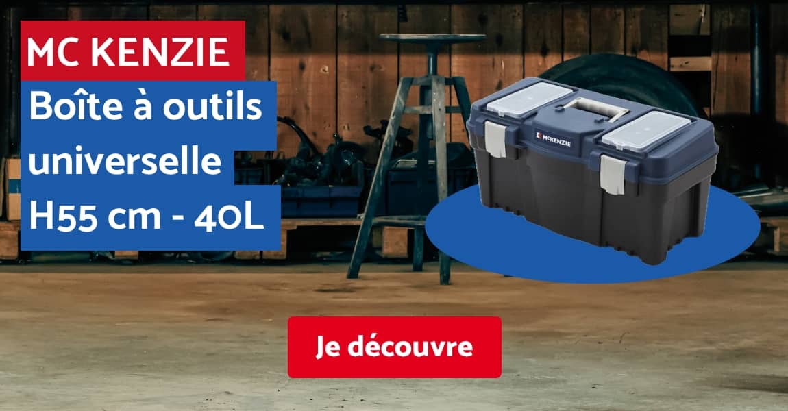 Boite à outils universelle H55cm-40L