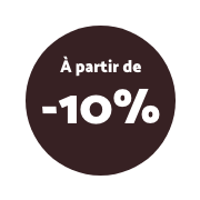 À partir de -10%