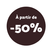 À partir de -50%