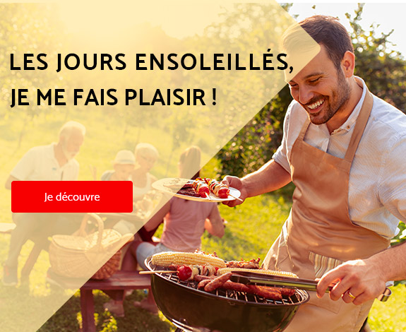 Je profite des jours ensoleillés