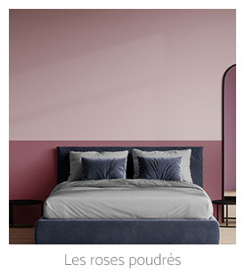 Les roses poudrés