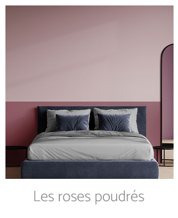 Les roses poudrés